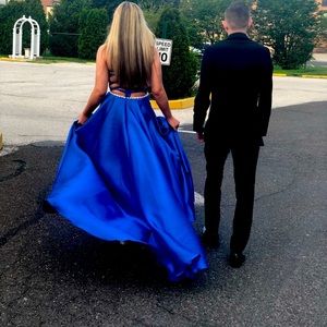 Prom dress worn one time.